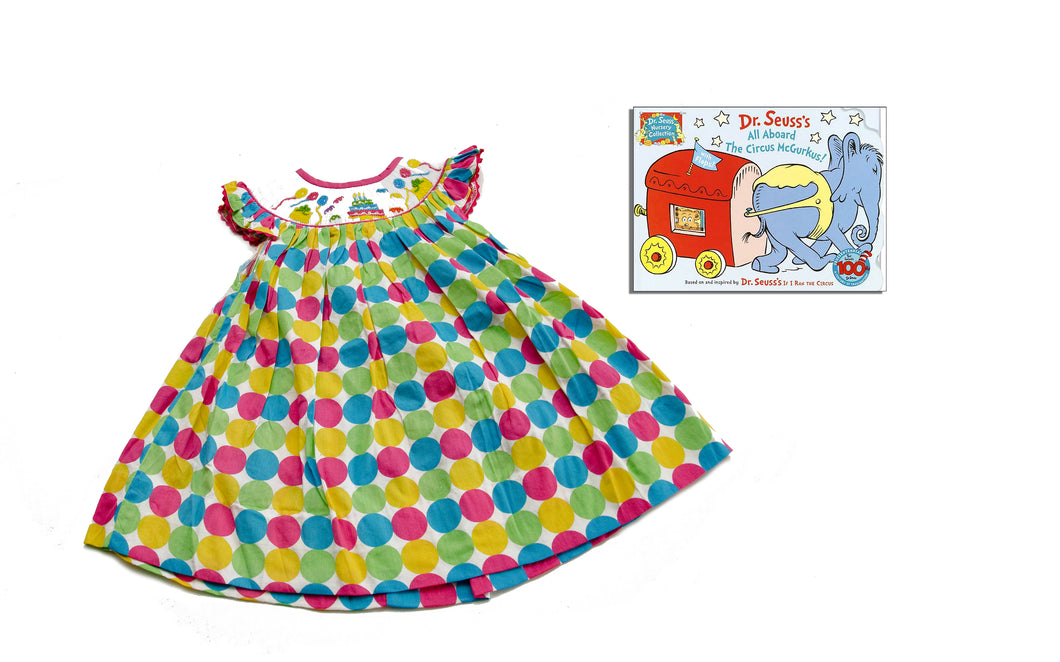 Smock Birthday Dress Children's Clothing Club, LLC Smock Birthday Dress Children's Clothing Club, LLC