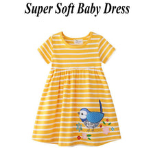 Yellow Frock with Robin